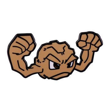 Pokemon Geodude Enamel Pin Brooch