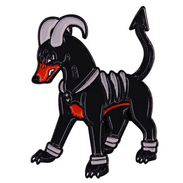 Pokemon Houndoom Enamel Pin Brooch