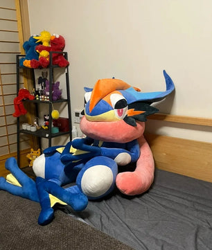 Pokemon Lifesize Greninja Plush Toys Soft Large Anime Plush