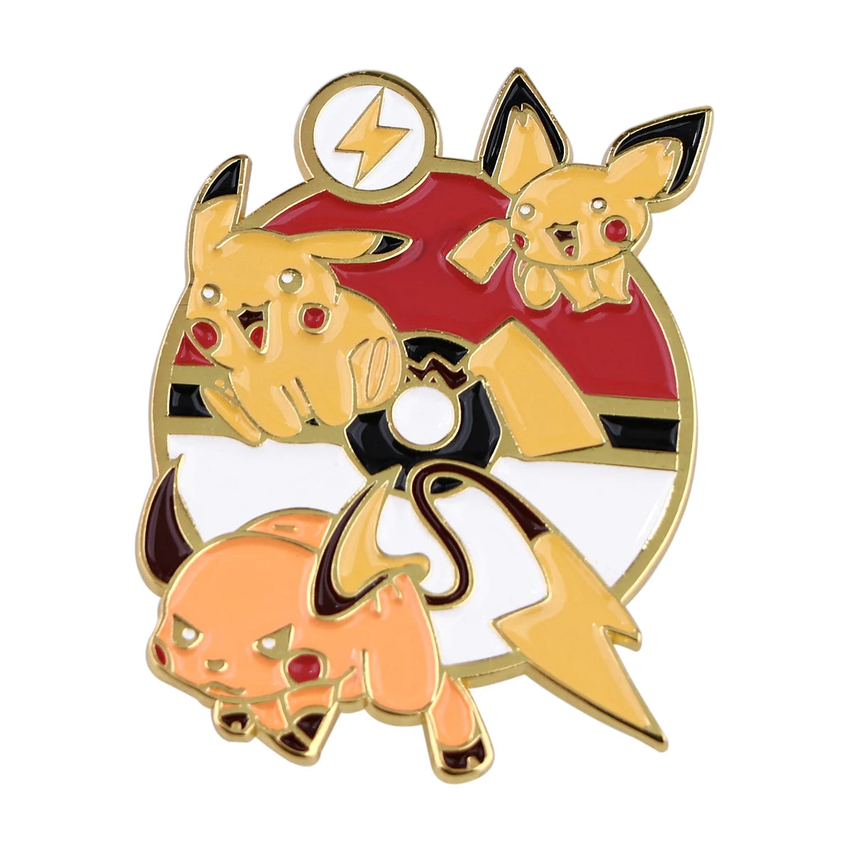 Pokemon Pikachu Evolutions Enamel Pin Brooch