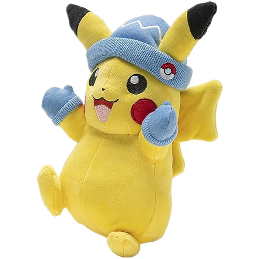 Pokemon Pikachu Plush With Hat And Mittens 8 inch Anime Plush