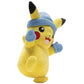 Pokemon Pikachu Plush With Hat And Mittens 8 inch Anime Plush