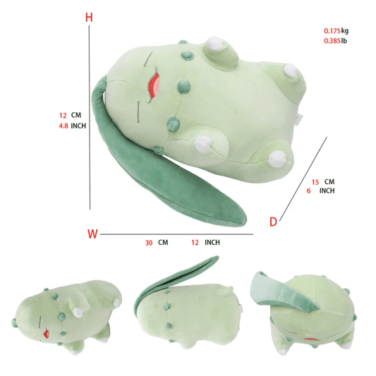 Pokemon Plush - 12 Inch Chikorita Plush Anime Sleep Pillow