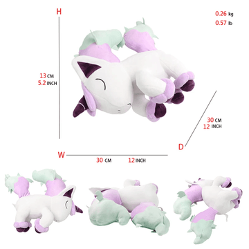 Pokemon Plush - 12 Inch Galarian Ponyta Plush Anime Sleep Pillow