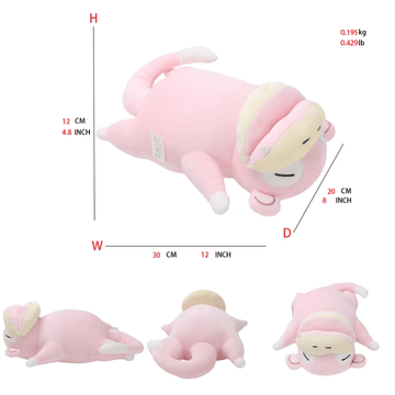 Pokemon Plush - 12 Inch Slowpoke Plush Anime Sleep Pillow