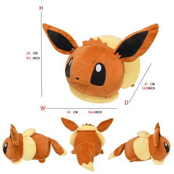 Pokemon Plush - 16 Inch Eevee Plush Anime Sleep Pillow