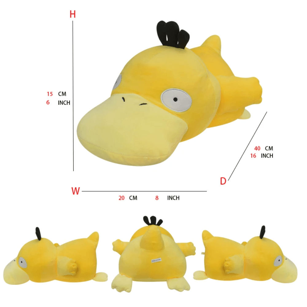 Pokemon Plush - 16 Inch Psyduck Plush Anime Sleep Pillow