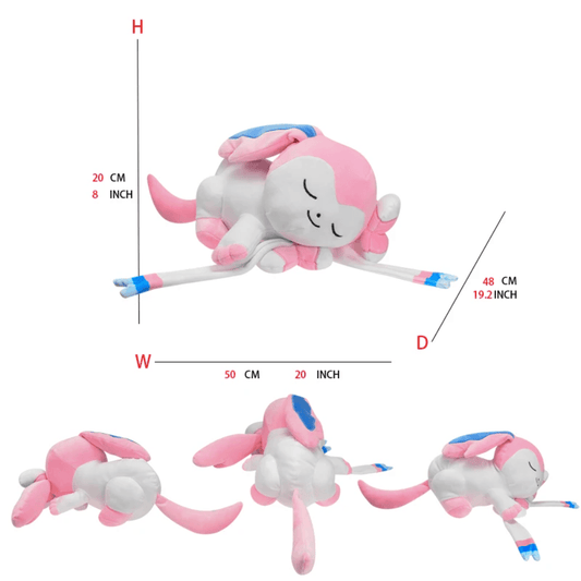 Pokemon Plush - 20 Inch Sylveon Plush Anime Sleep Pillow