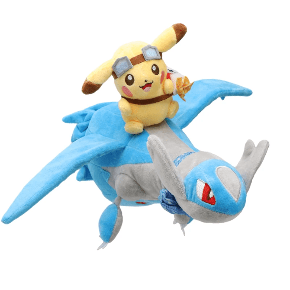 Pokemon Plush - 8 inch Pikachu Riding Latios Plush