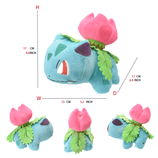 Pokemon Plush Ivysaur Plush 7 Inch Anime Plush