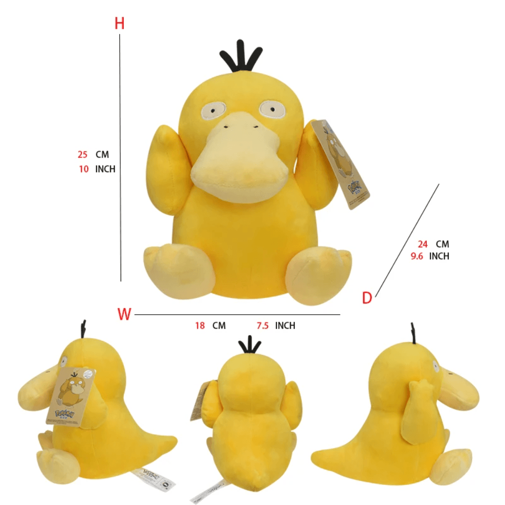 Pokemon Plush Psyduck Plush 10 Inch Anime Plush