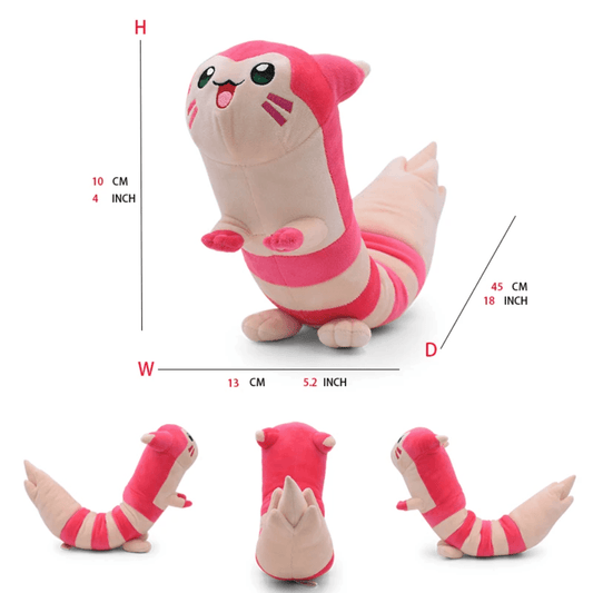 Pokemon Plush Shiny Furret Plush 18 Inch Anime Plush