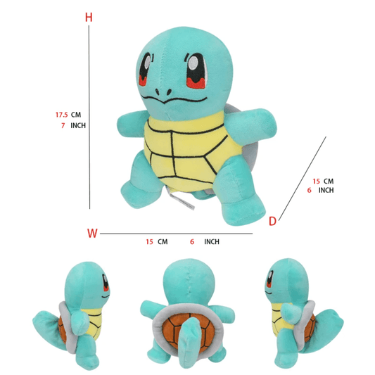 Pokemon Plush Squirtle Plush 9 Inch Anime Plush