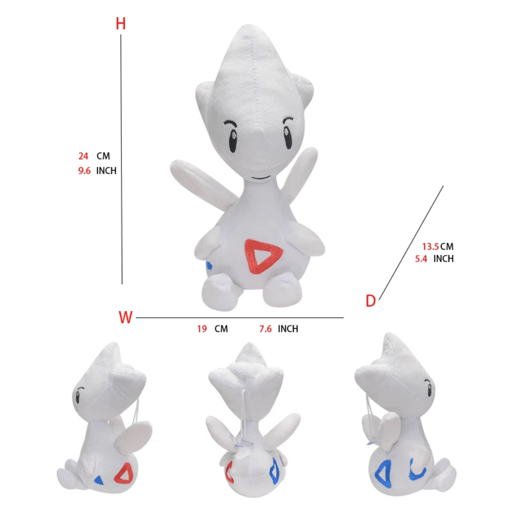 Pokemon Plush Togetic Plush 10 Inch Anime Plush