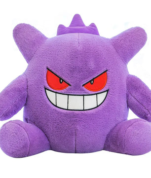 Pokemon Sitting Gengar Plush Toy Soft Stuffed Anime Plush