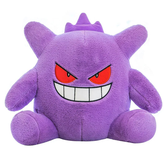 Pokemon Sitting Gengar Plush Toy Soft Stuffed Anime Plush