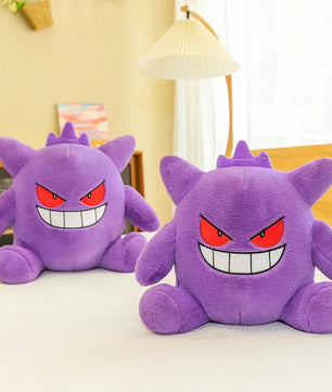 Pokemon Sitting Gengar Plush Toy Soft Stuffed Anime Plush