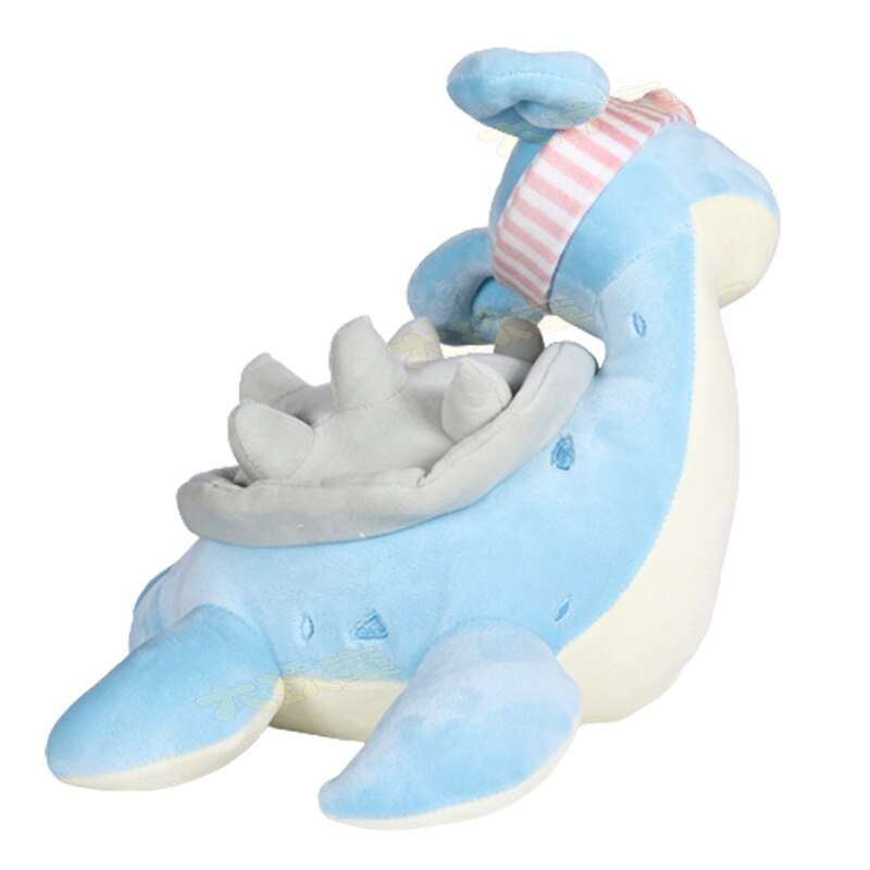 Pokemon Sleeping Lapras Cute Anime Plush Toy Stuffed Animal