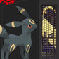 Pokemon Umbreon Keycaps For Keyboard 108 Keys Anime Keycaps