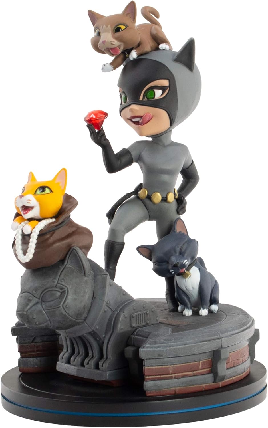 Quantum Mechanix Qmx - Batman: The Animated Series - Catwoman 5" Q-Fig Elite