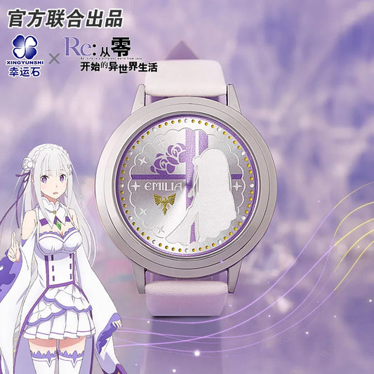 Re:Radio Life In A Different World Rezero Emilia LED Anime Watch