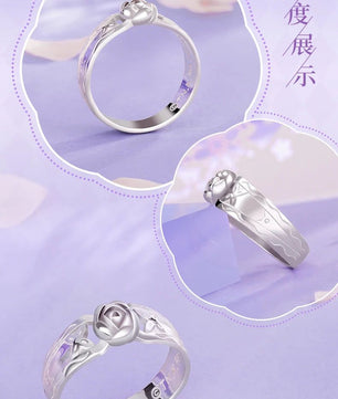 Re:Zero Life In Another World Re:Radio Emila Ring 925 Sterling Silver