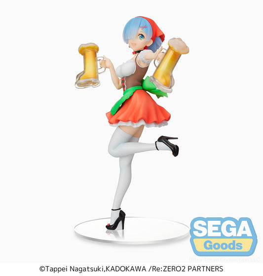 Re:Zero Starting Life In Another World SPM Rem Oktoberfest Version Figure