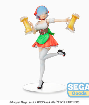 Re:Zero Starting Life In Another World SPM Rem Oktoberfest Version Figure