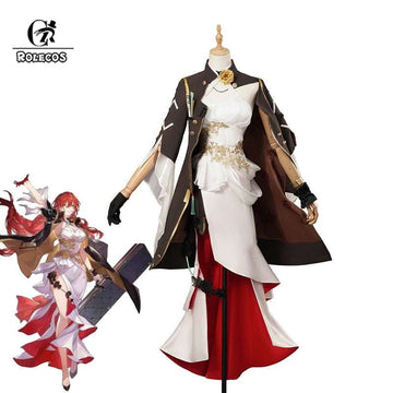 Rolecos Honkai Star Rail Himeko Anime Cosplay Costume Set