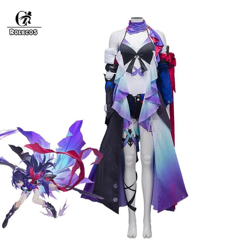 Rolecos Honkai Star Rail Seele Anime Cosplay Costume Set