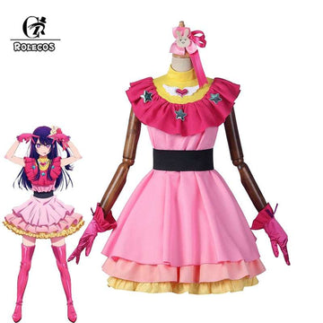 Rolecos Oshi no Ko Ai Hoshino Anime Cosplay Costume Set