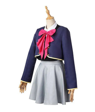 Rolecos Oshi no Ko Ruby Kana Anime Cosplay School Uniform