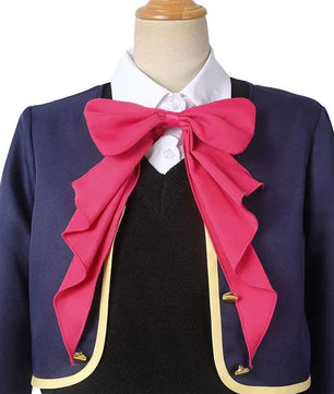 Rolecos Oshi no Ko Ruby Kana Anime Cosplay School Uniform