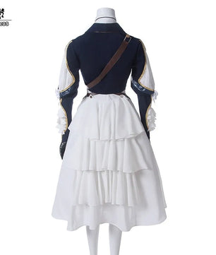 Rolecos Violet Evergarden Violet Anime Cosplay Costume Set
