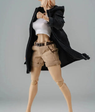 Romankey 6" Female Action Figure Hooded Windbreaker Accessory