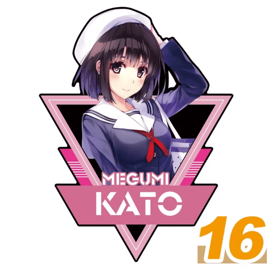 Saekano Kato Megumi PC Case Sticker Anime Sticker Decals