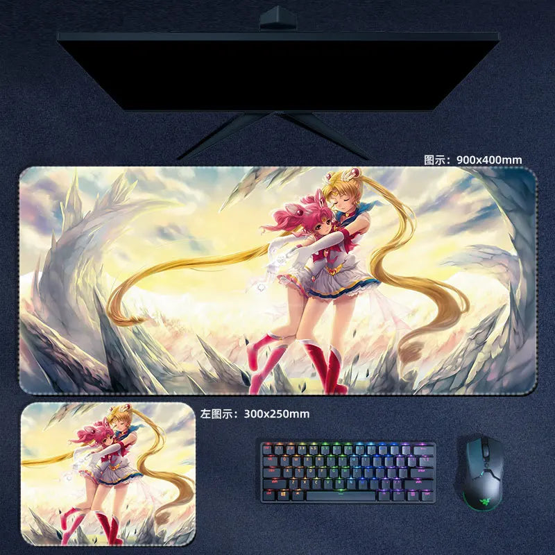 Sailor Chibi Moon Mouse Pad Anime Desk Mat