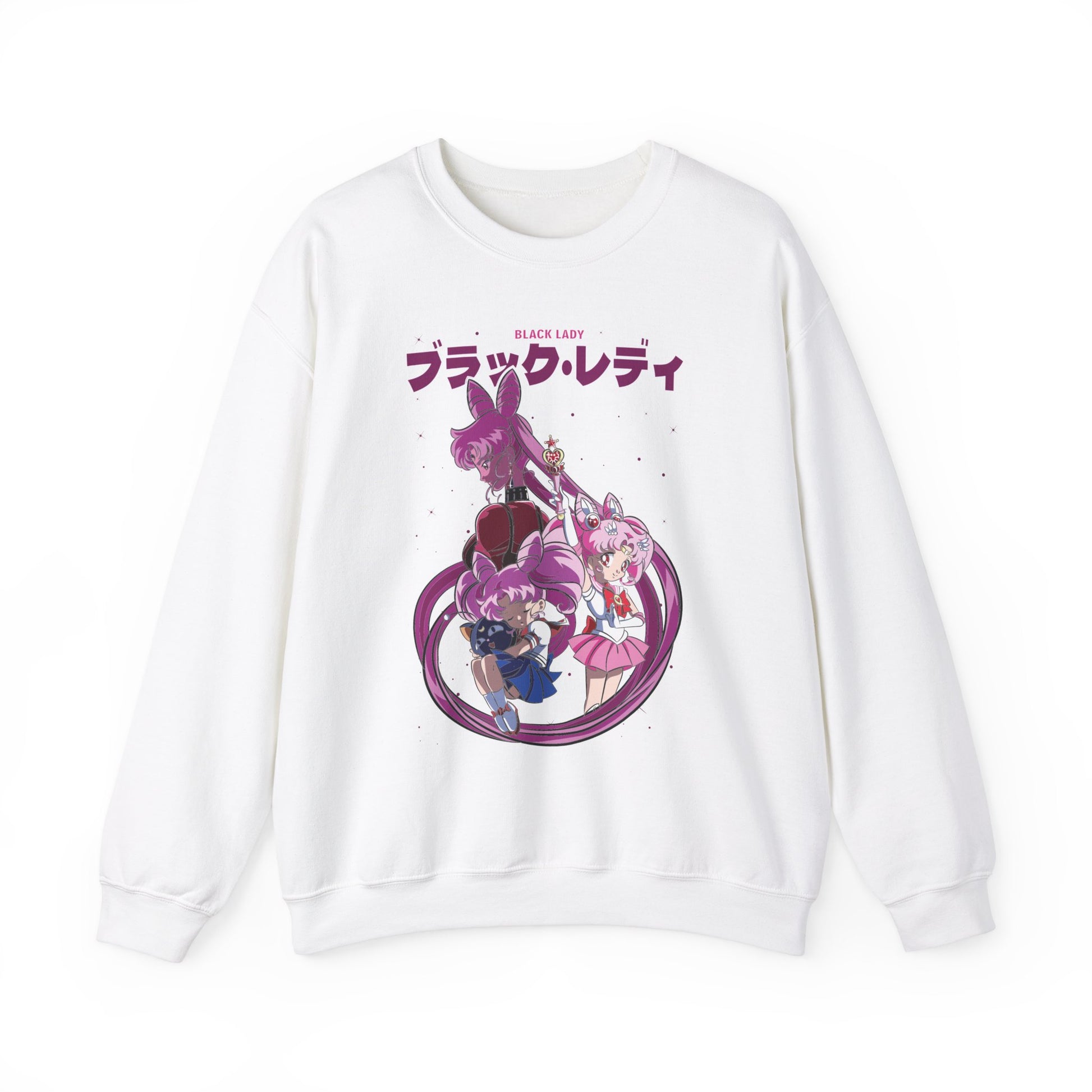 Sailor Moon Black Lady Sweatshirt Premium Anime Swetshirt