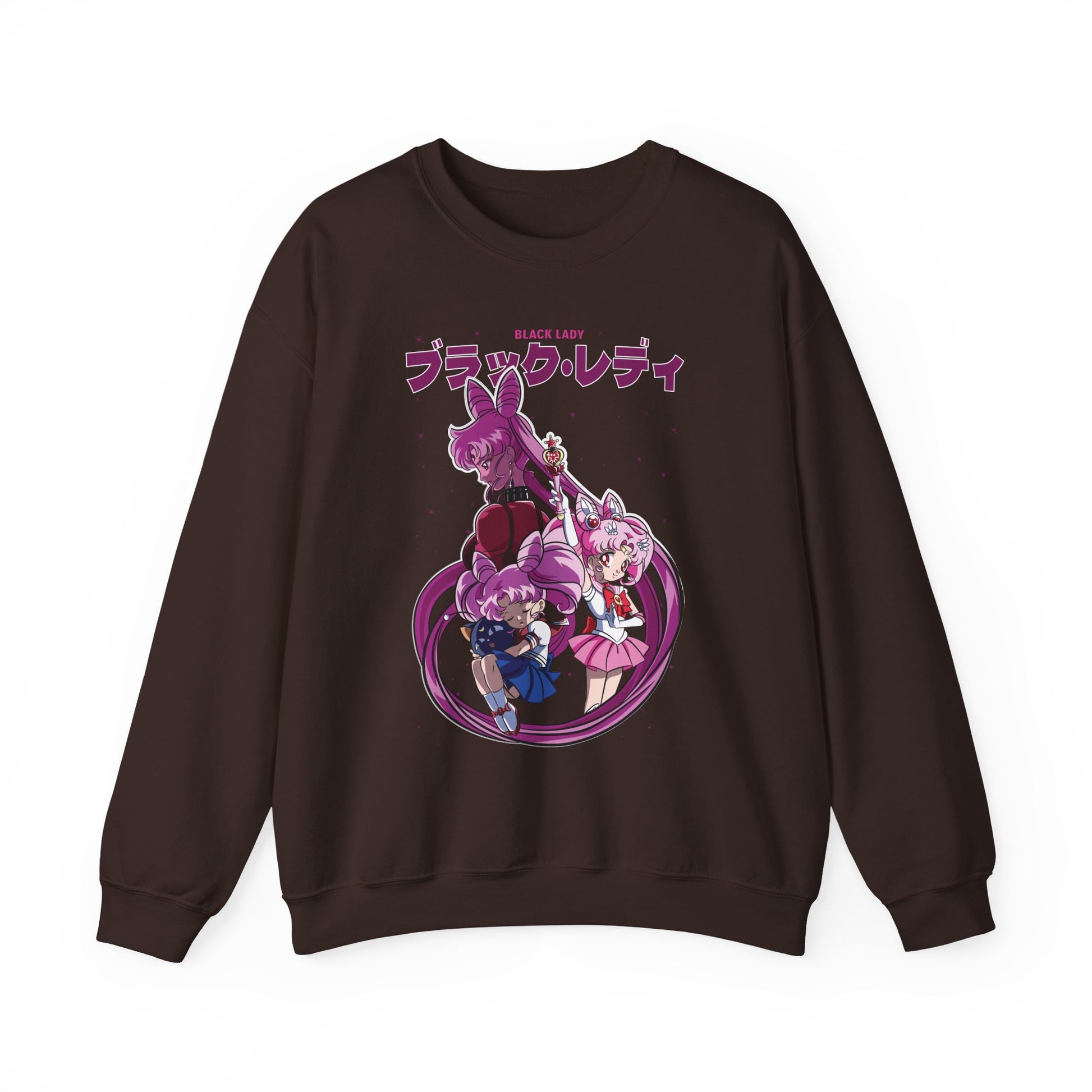 Sailor Moon Black Lady Sweatshirt Premium Anime Swetshirt