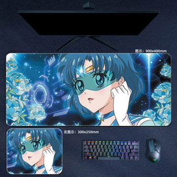 Sailor Moon Sailor Mercury Mouse Pad Anime Desk Mat