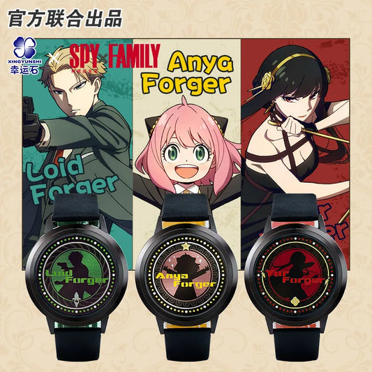 SPY×FAMILY Watch Yor Loid Anya Forger LED Anime Watches