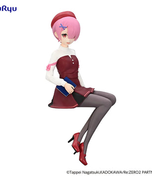 Starting Life in Another World Ram Book Girl Ver. Noodle Stopper Figure