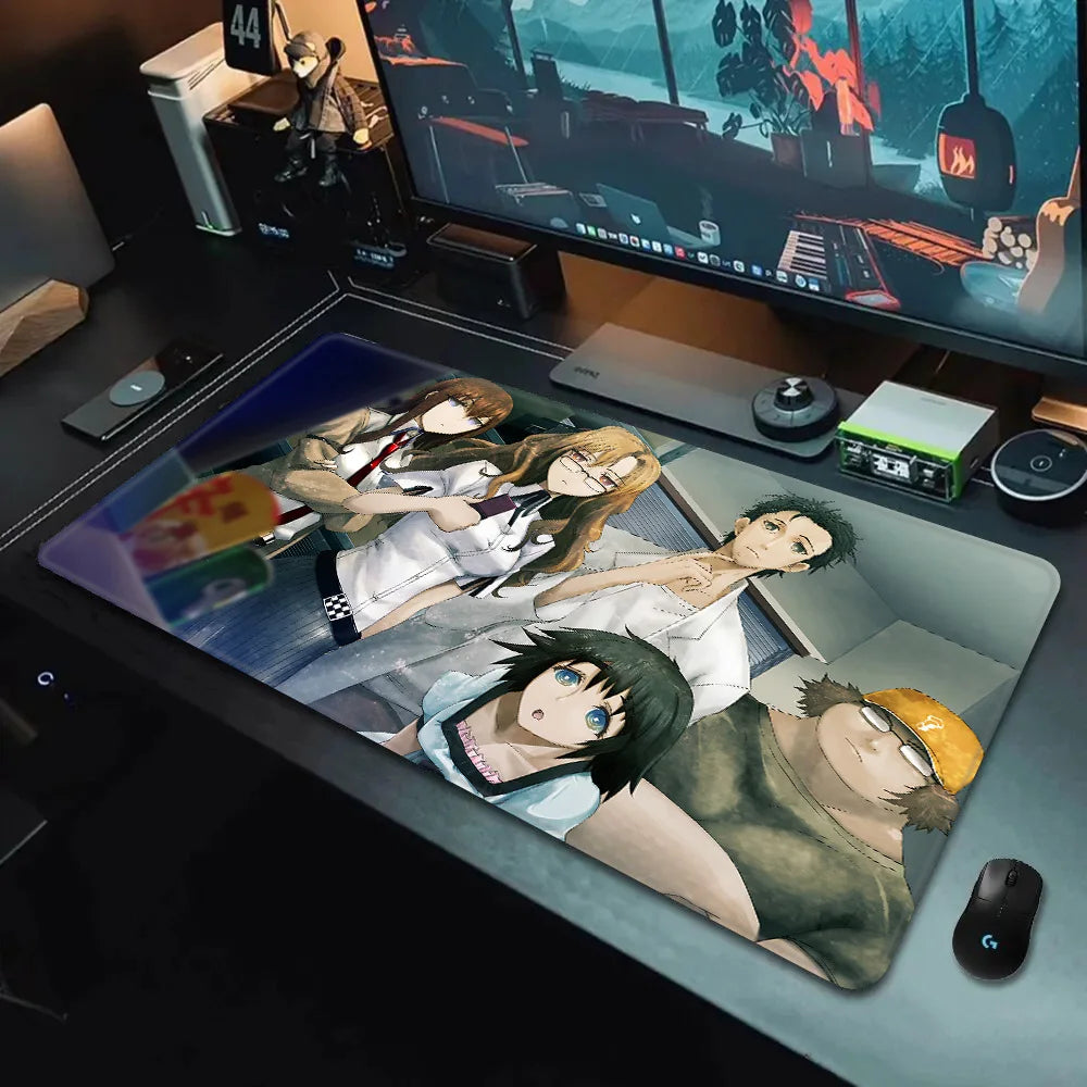 Steins Gate Mouse Pad Large Anime Desk Mat