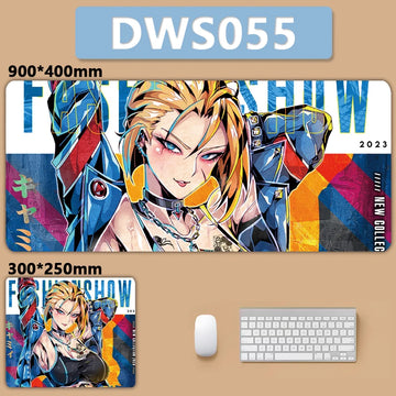 Street Fighter Cammy Mouse Pad Hot Anime Desk Mat