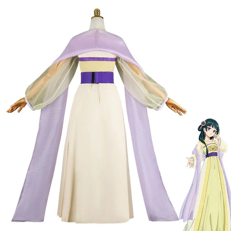 The Apothecary Diaries Maomao Dress Cosplay 8pc Anime Cosplay Set