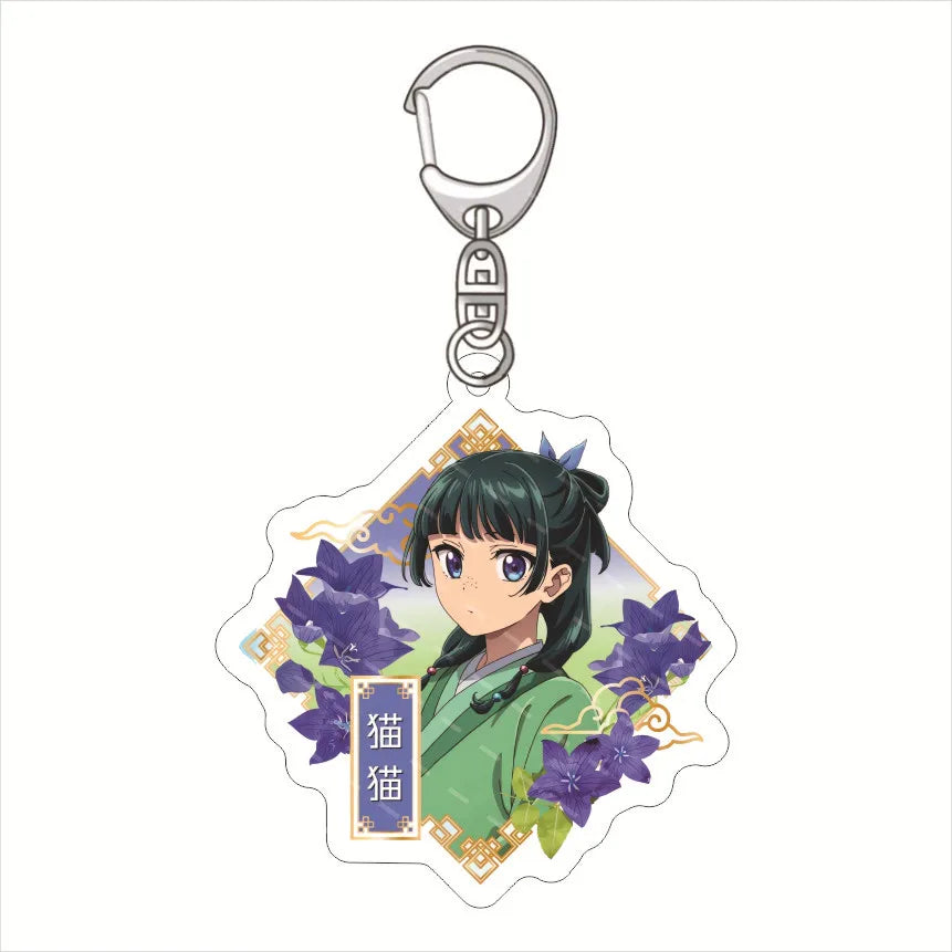 The Apothecary Diaries Maomao Floral Keychain