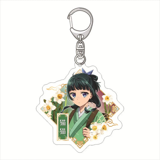 The Apothecary Diaries Maomao Floral Keychain