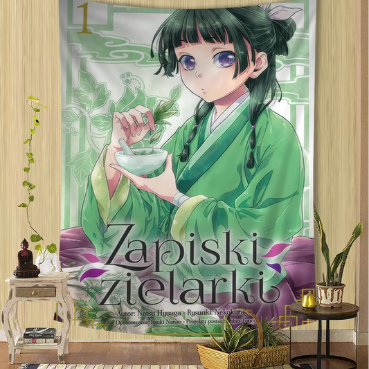 The Apothecary Diaries Maomao Tapestry - Versatile Anime Home Decor