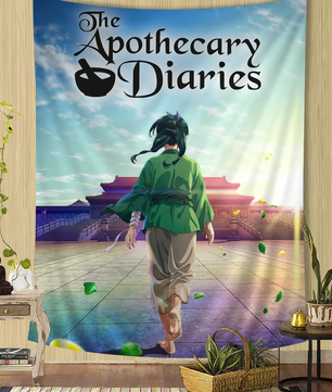 The Apothecary Diaries Maomao Tapestry - Versatile Anime Home Decor