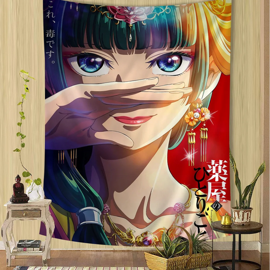 The Apothecary Diaries Maomao Tapestry - Versatile Anime Home Decor